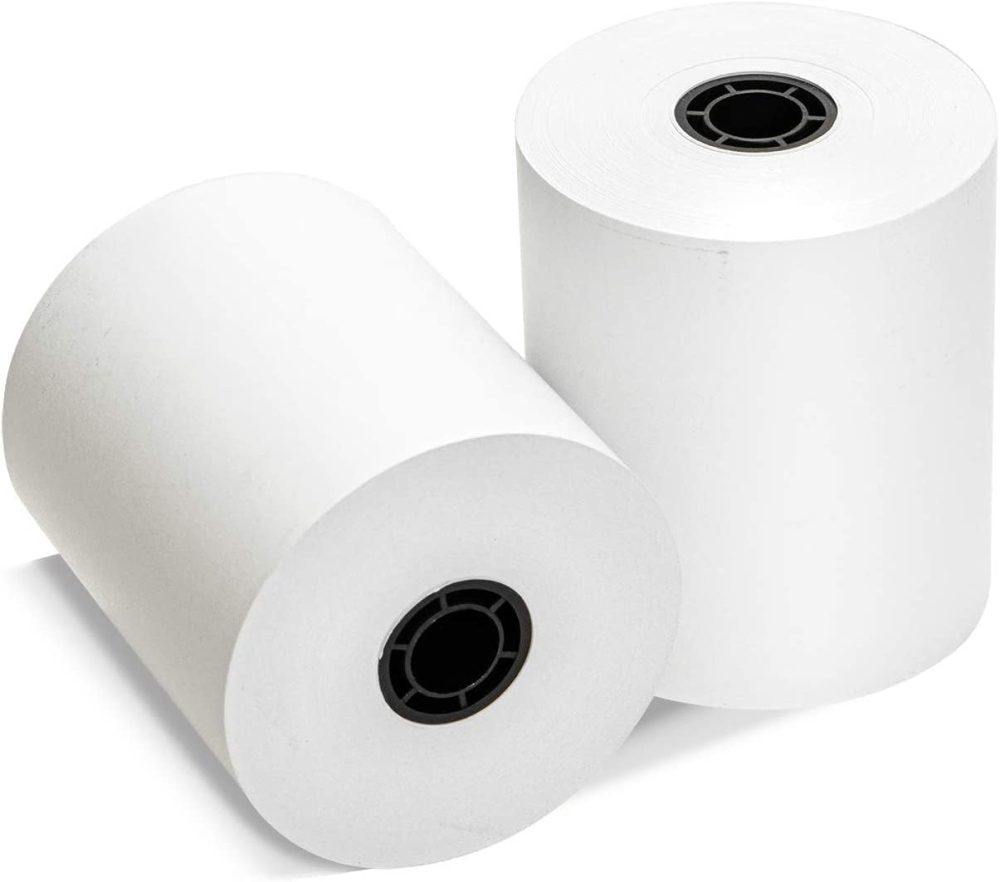(50 Rolls) BPA FREE  Thermal Paper - 3-1/8 x 230 Feet (CT-S300) 46 GSM …