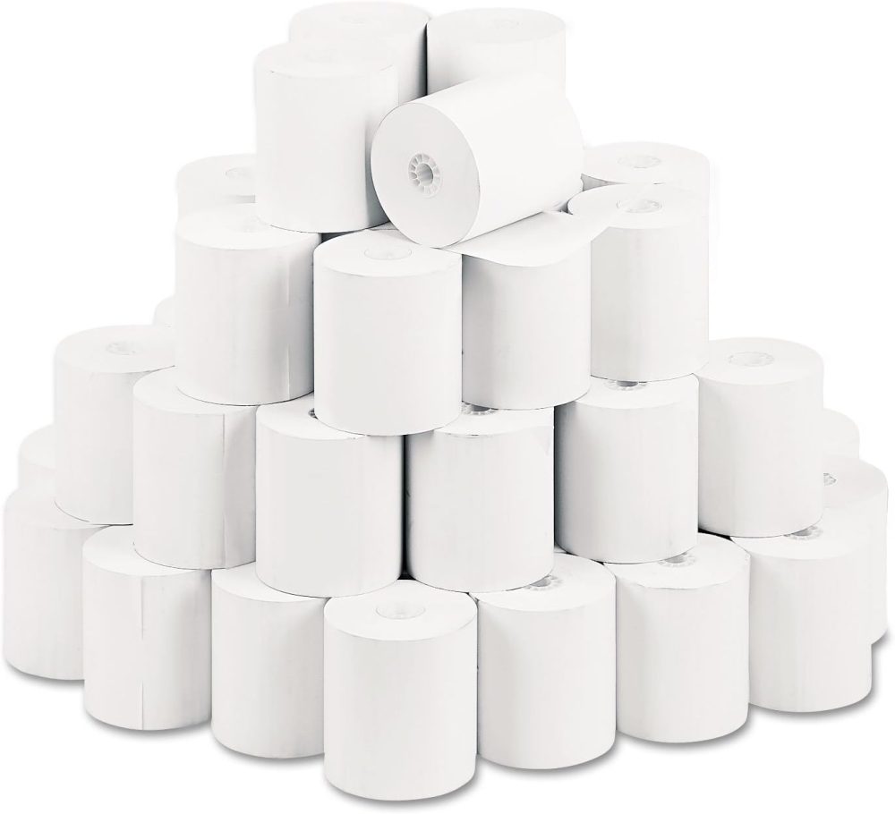 PMC05214 POS/Cash Register 3 1/8 Inch x 230 Feet 50 Rolls Per Unit