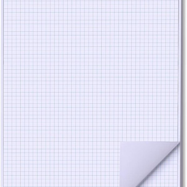 25 Sheets 24"x36" Large Engineering Graph Paper Pad - 1/4" Ruled Grid Paper for Engineering, Architecture-Mathematician Draftsman Paper(Single Printed)