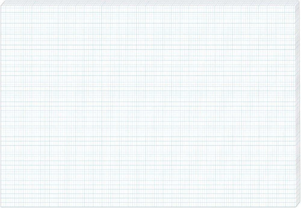 50 Sheets Large Graph Paper 24 X 36 Inch Graph Paper Pad 1 and 1/4inch Ruled Giant Grid Sheet Blueprint Drafting Pad for Engineering Architect Designer Mathematician