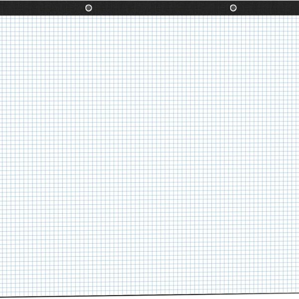 Large Engineering Graph Paper 22x17, 50 Sheets Extra Large Graph Paper 17 x 22 1/4 Grid Pad, 100 GSM Blueprint Drafting Paper 4x4 Grid Paper 22x17 with Sturdy Back for Engineer Math Sketching Drafts