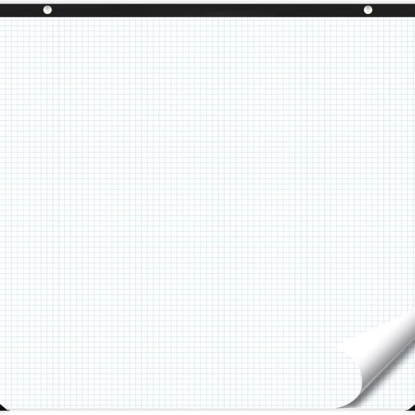 Large Engineering Graph Paper 22x17 in Sturdy Graph Desk Pad 1/4 in Quad Grid Blueprint Paper Giant Drafting Pad Sketching Graph Paper for Engineer Architect Designer Mathematician Draftsman