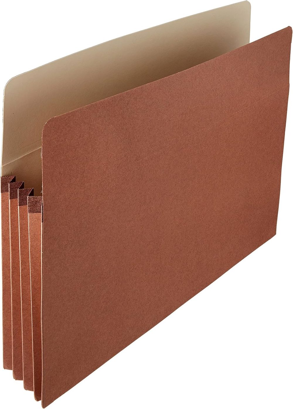 Expanding File Folder Organizer with Pockets,  Size, 3.5-Inch Expansion, 25-Pack, 9.5 x 11.75 Inches, Brown
